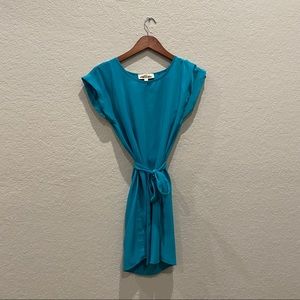 Classy casual beachy or cocktail turquoise dress